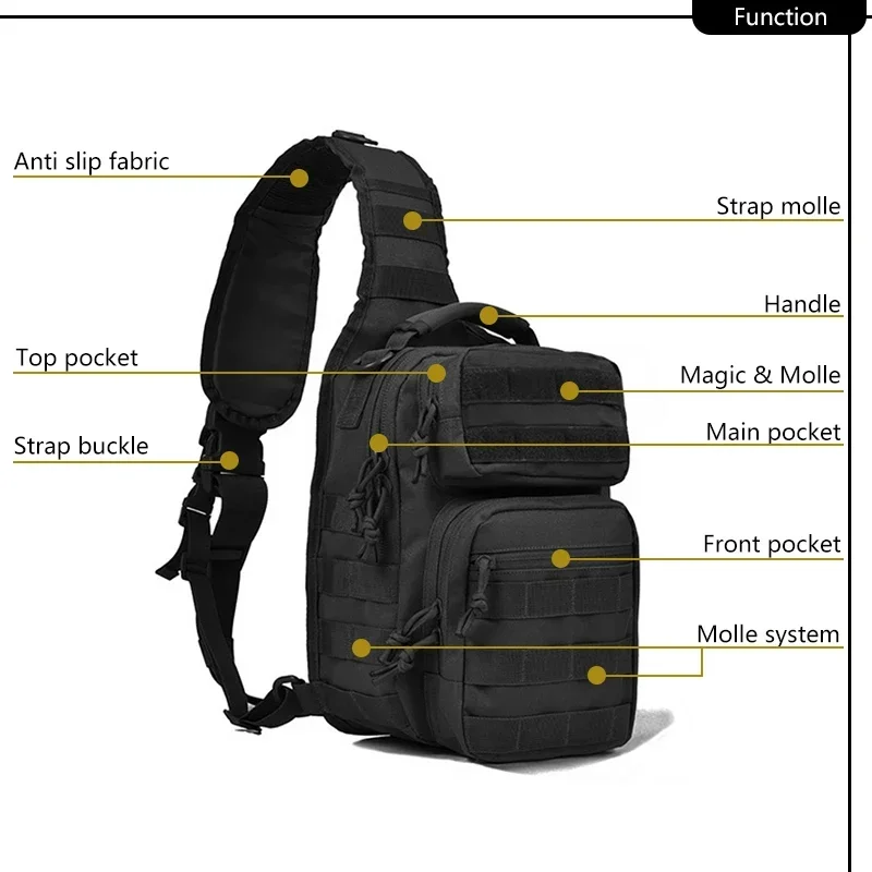 D1-아웃도어 숄더백 로버 1슬링팩 나일론 백팩 몰리  - Outdoor Hunting Backpack 리뷰 및 가격
