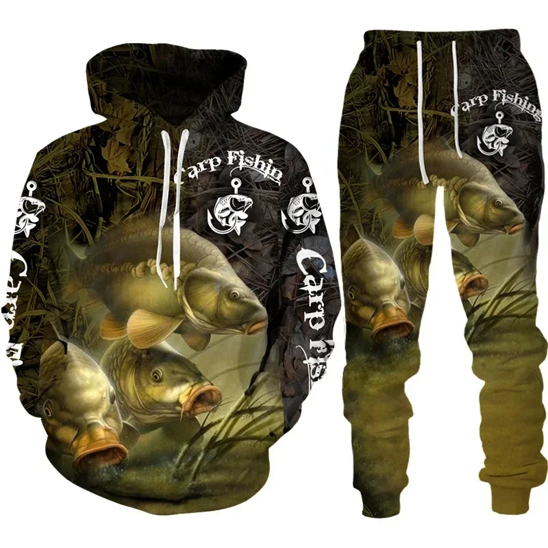 멋진 잉어 낚시 3D 프린트 유니섹스 후드티/수트 하라 - Outdoor Hunting Hoodie 리뷰 및 가격