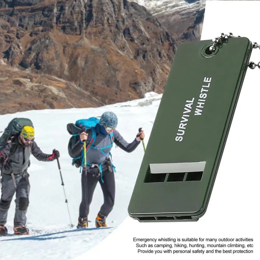 고음량 3주파수 호루라기 야외 비상 생존 호루라기 캠핑 - Hunting Outdoor Gear 리뷰 및 가격