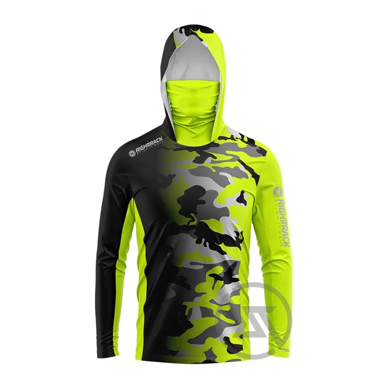 라이트트랙 마스크 후드 낚시복 UPF50 자외선 차단  - Outdoor Hunting Hoodie 리뷰 및 가격