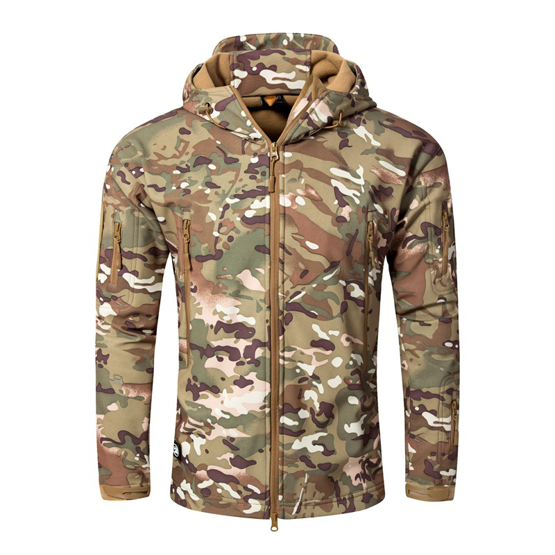 남성용 아웃도어 TAD 샤크 스킨 소프트 쉘 재킷 위장 - Outdoor Hunting Hoodie 리뷰 및 가격