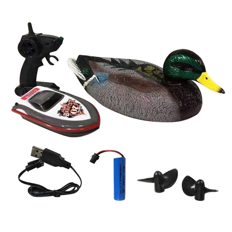 ABJL V201 RC 덕 보트 2.4GHz 무선 조종 - Decoy Duck Plastic 리뷰 및 가격