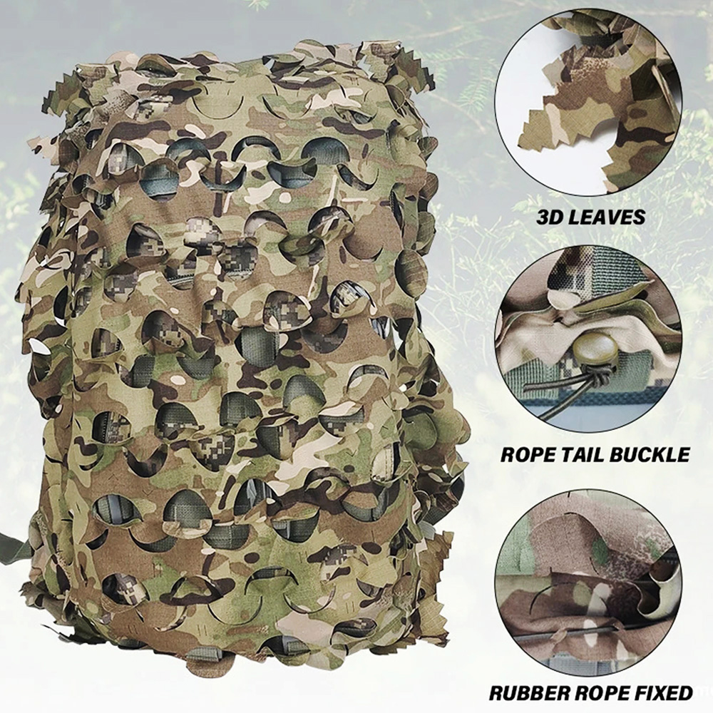 전술 3D 위장 배낭 커버, 야외 사냥 에어소프트 배낭 - Outdoor Hunting Backpack 리뷰 및 가격