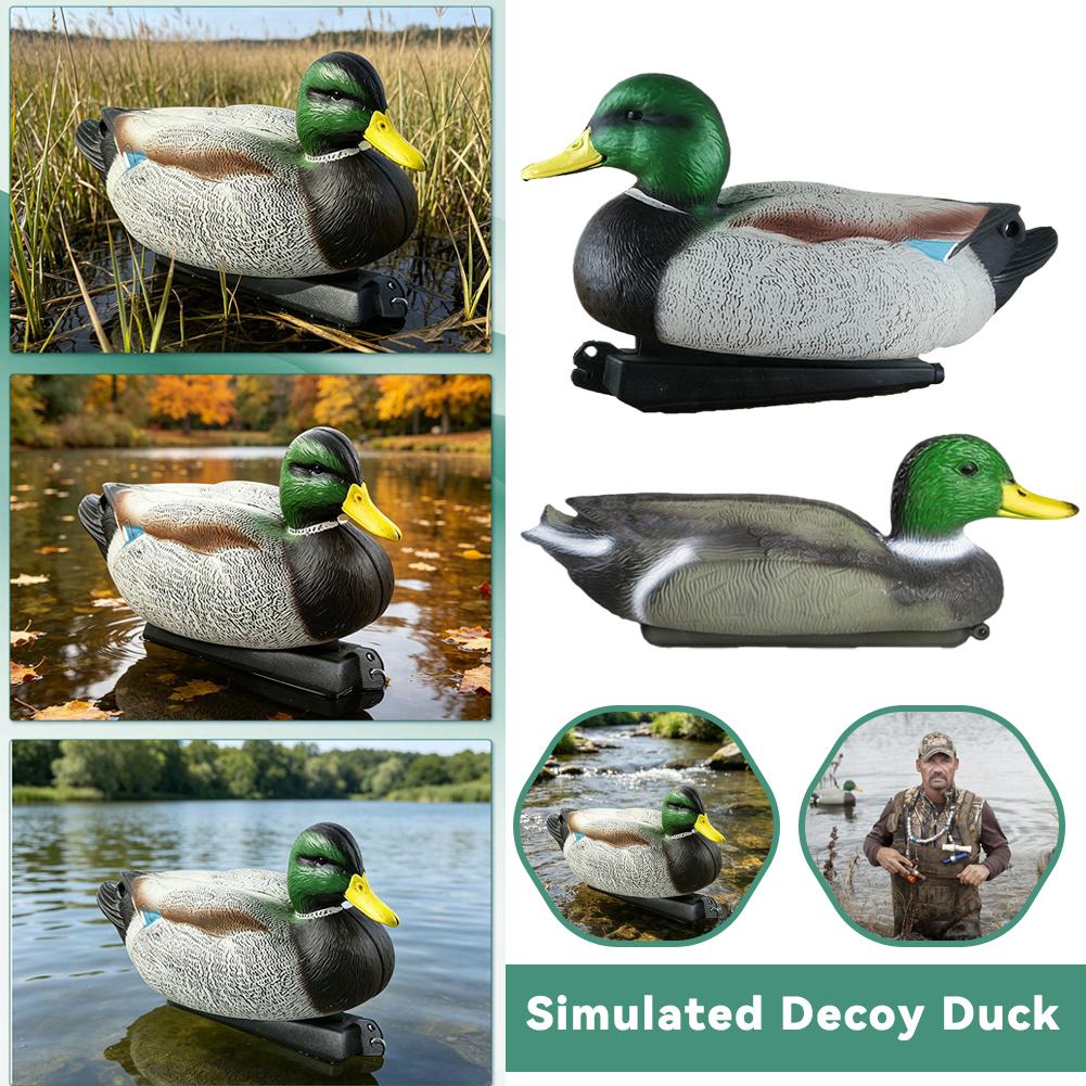 3D 리얼리스틱 플라스틱 오리 모형 미끼, 킬이 있는  - Decoy Duck Plastic 리뷰 및 가격