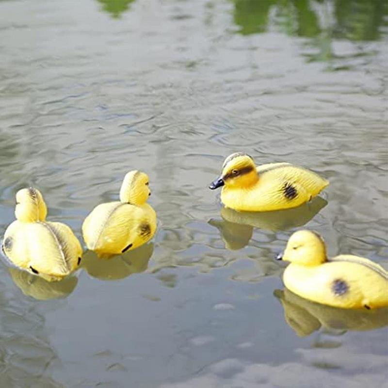 5 팩 부동 오리 물고기 연못 장식 플라스틱 오리 새끼 - Decoy Duck Plastic 리뷰 및 가격