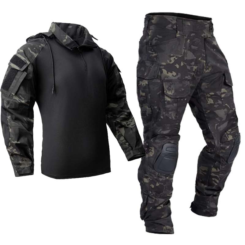 남성 전술 유니폼 군대 야외 위장 전투복 셔츠 후드 세 - Outdoor Hunting Hoodie 리뷰 및 가격